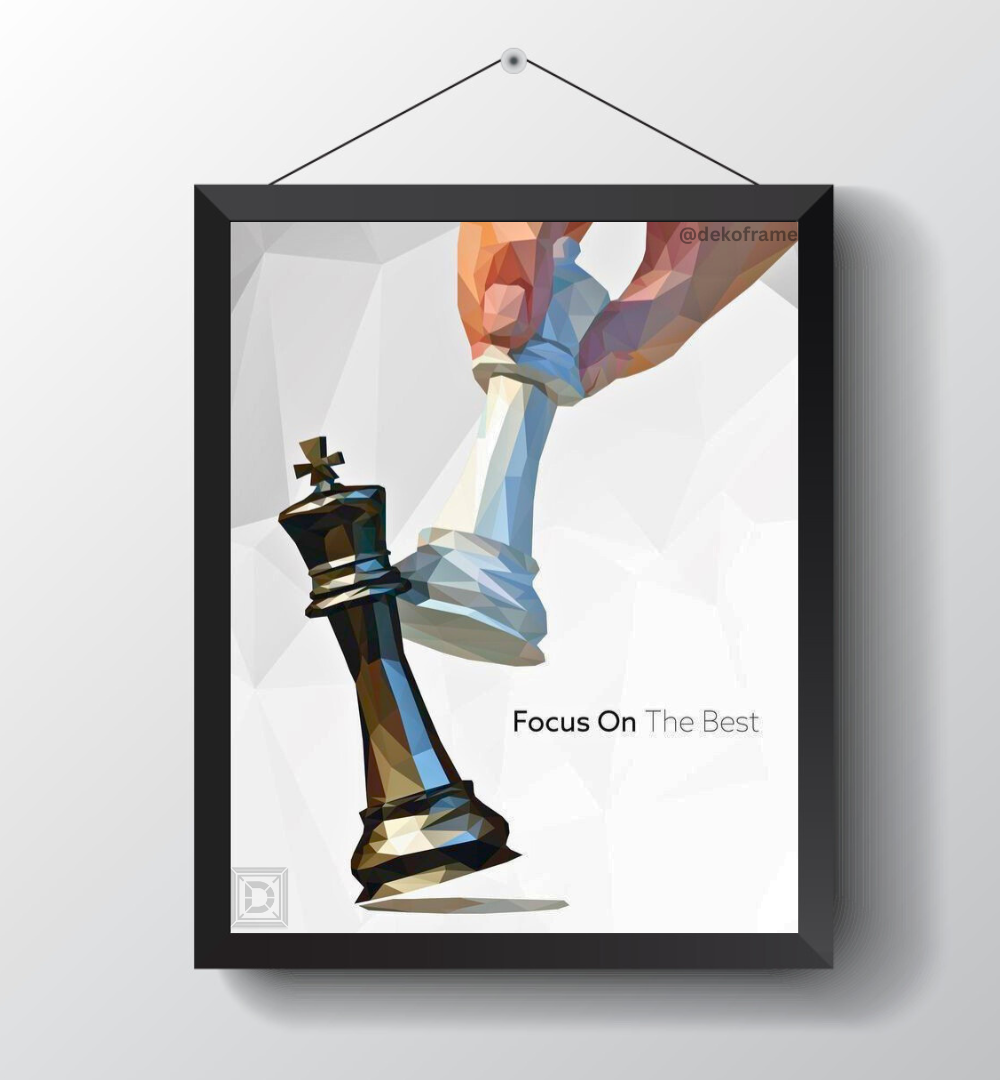 Focus on the Best : Poster Frame