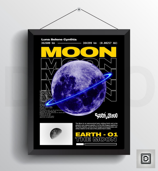The Moon 01 : Poster Frame