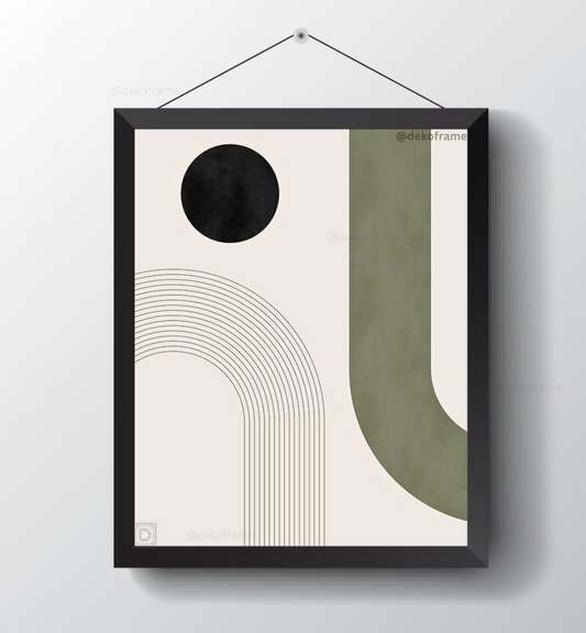 Monochrome Meadow 2 : Poster Frame