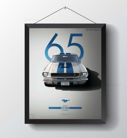Ford Mustang 1965 : Poster Frame