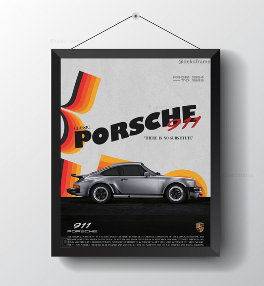 Porsche 911 : Poster Frame