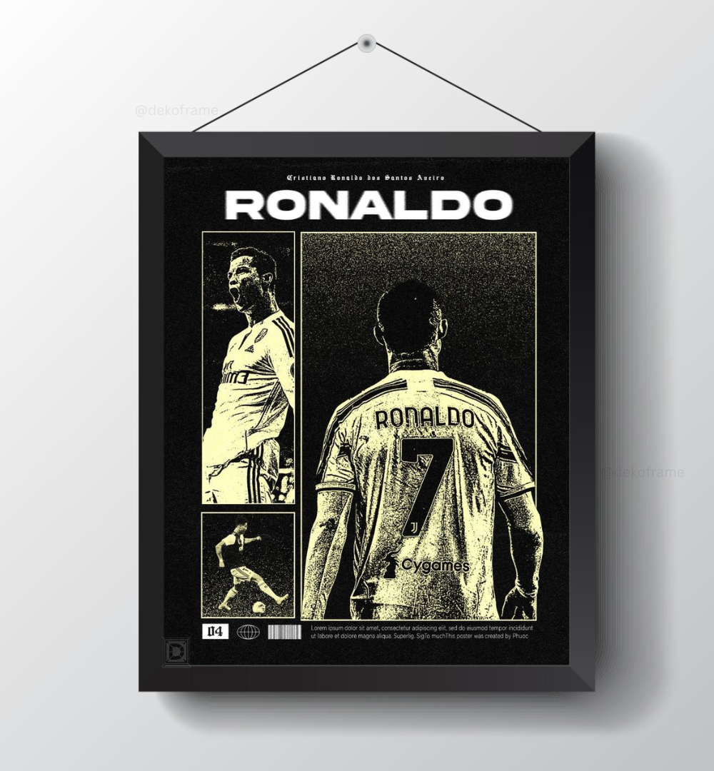 Cristiano Ronaldo : Poster Frame