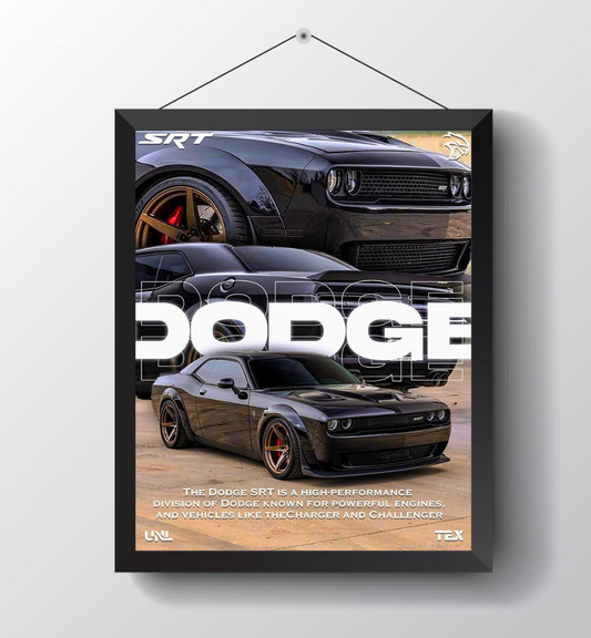 Dodge Challenger : Poster Frame