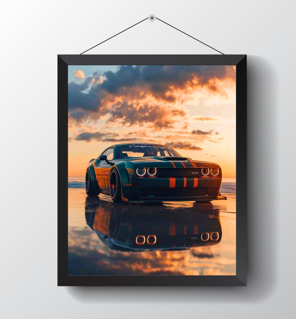 Dogde Challenger : Poster Frame