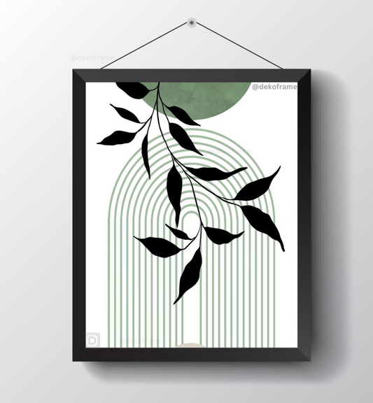 Monochrome Meadow 3 : Poster Frame