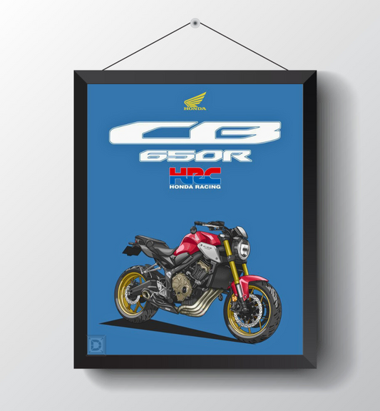 CB 650R Honda : Poster Frame