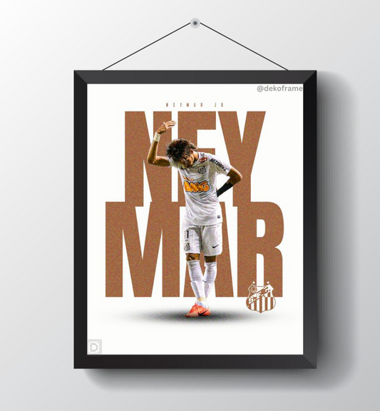 Neymar Jr : Poster Frame