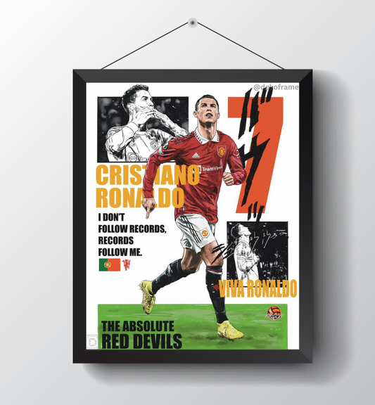 Cristiano Ronaldo : Poster Frame