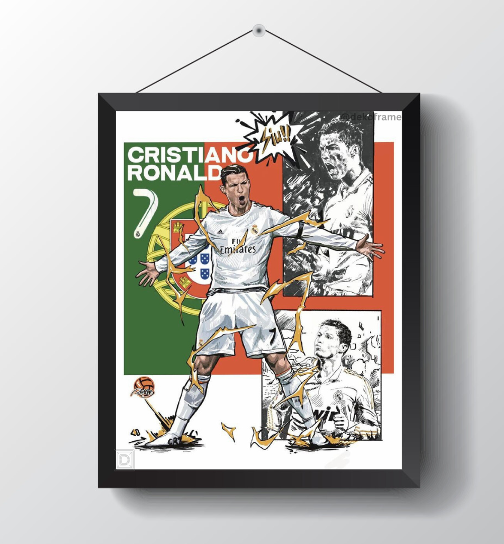Cristiano Ronaldo : Poster Frame